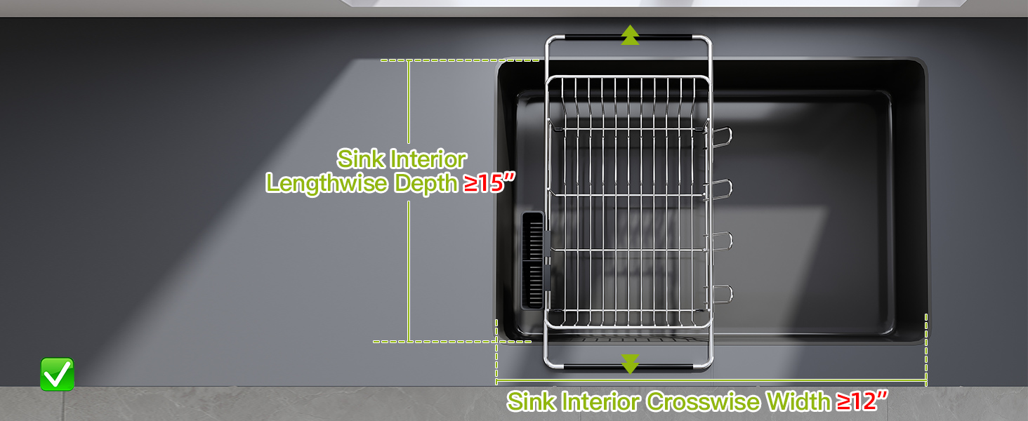 farmhouse compact tier extendable 15 1 deep plates sink? best fit wire dishrack cocina a 10 narrow
