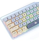 iTastatur Keycaps 60 Percent PBT Keycaps for Mechanical Keyboard - 139 Key Keycaps, Dye-Sublimati...
