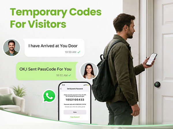 smart lock with knob