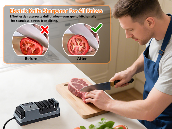 knife sharpener electric knife sharpener afilador de cuchillos electrico