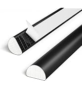 Bantie Latest Upgrade Weather Stripping Door Seal 2.0 - High Quality Self Adhesive PU D Shaped Do...