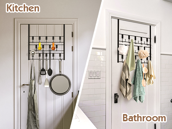 over the door bath towel rack