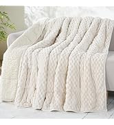 Drewin Weighted Blanket for Adults Queen Size 15lbs, Soft Cozy Turtleback Sherpa Weighted Blanket...
