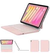 ZYNTHRALIX for iPad mini 7 (A17 Pro, 2024) & Mini 6 (2021) Case with Keyboard, 11-Color Backlit, ...