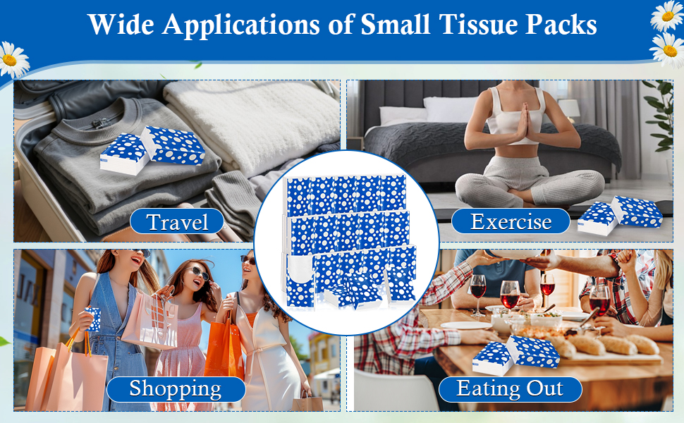 Pocket Tissues Travel Packs