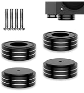 Viborg HiFi Speaker Spikes Isolation Feet Pads 58x22MM, 4X Audio Shock Absorber Aluminum Subwoofe...