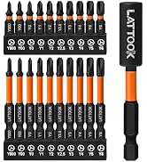 Impact TriWing Bit Set, LATTOOK 21-Pieces Triwing Screwdriver Bits Set 3 Point Y-Shaped Y Tip Scr...