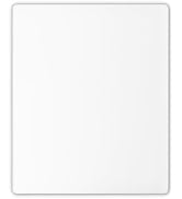 Dexas NSF Polysafe Cutting Board, 14 by 17 inches, White