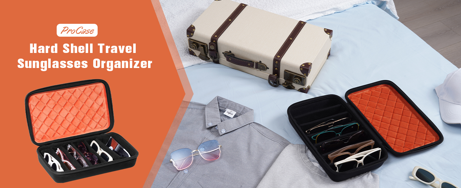 Travel Sunglasses Organizer