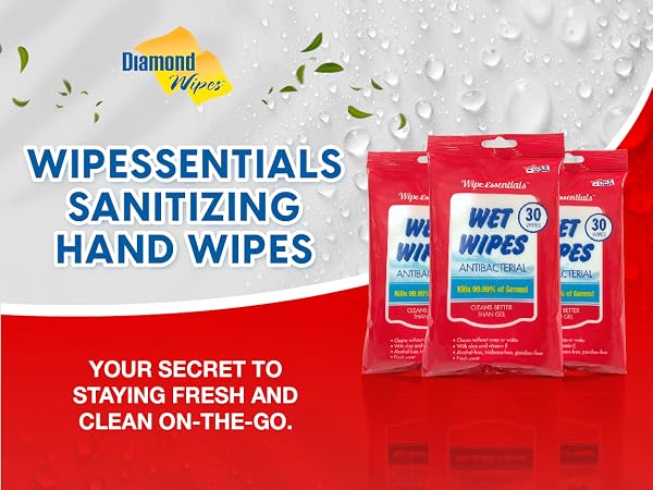 Diamond Wipes WipeEssentials Sanitizing Wipes