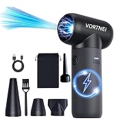VORTNEI V01 Cordless Electric Air Duster & Handheld Portable Blower | 150000RPM, Camping Gear & I...