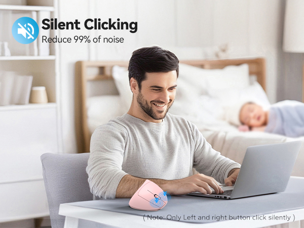 silent vertical mouse
