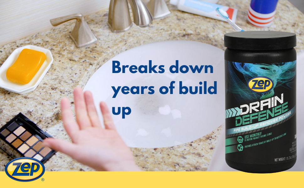 drain care powder