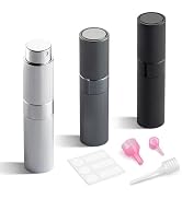 LISAPACK Perfume Travel Refillable Bottle - Atomizer Cologne Spray for Men Portable - Mini Spraye...