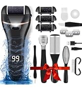 LAVAED Electric Callus Remover for Feet - Foot Grinder for Dead Skin, Scrubber Kit, File - Rechar...