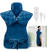 Heating Pad for Neck Shoulders and Back Pain Relief, Birthday Christmas Gifts for Women Men Mom D...
