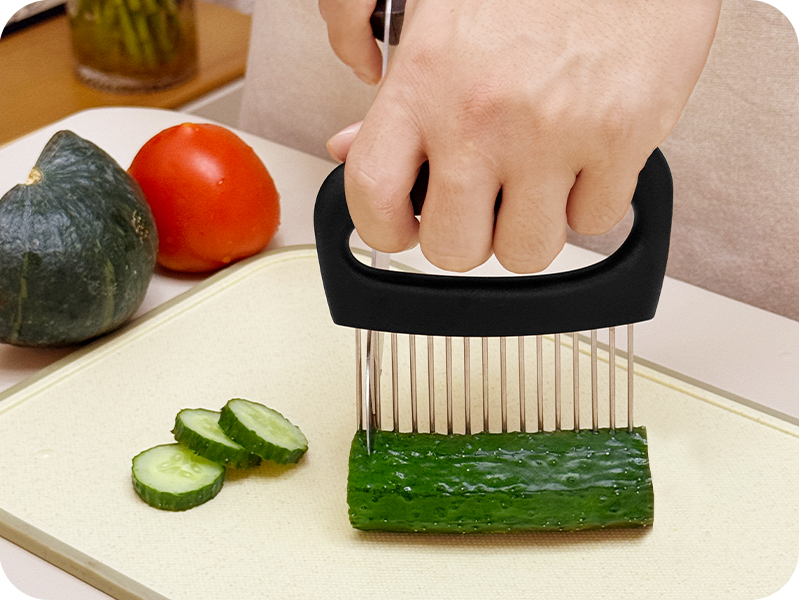 stainless steel onion holder