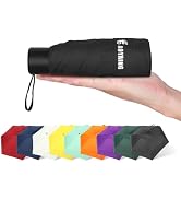 GAOYAING Travel Umbrella Mini Umbrellas for Rain Sun&Rain Lightweight Small UV Sun Umbrella Compa...