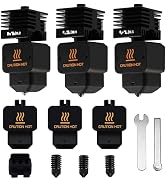 0.2/0.4/0.6MM H2D/H2S Combo Hotend Print Head Hot End Kit Extruder Upgrade:with 6PCS Silicone Cov...