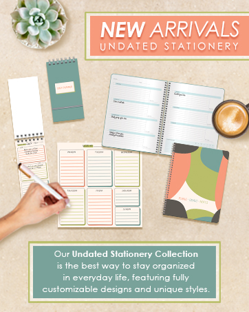 new arrivals undated stationary
