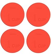 Yodecy Silicone Bowl Lids fit Pyrex Glass Bowls 7202-PC 1 Cup, Yodecy Silicone Bowl Lids fit Anch...