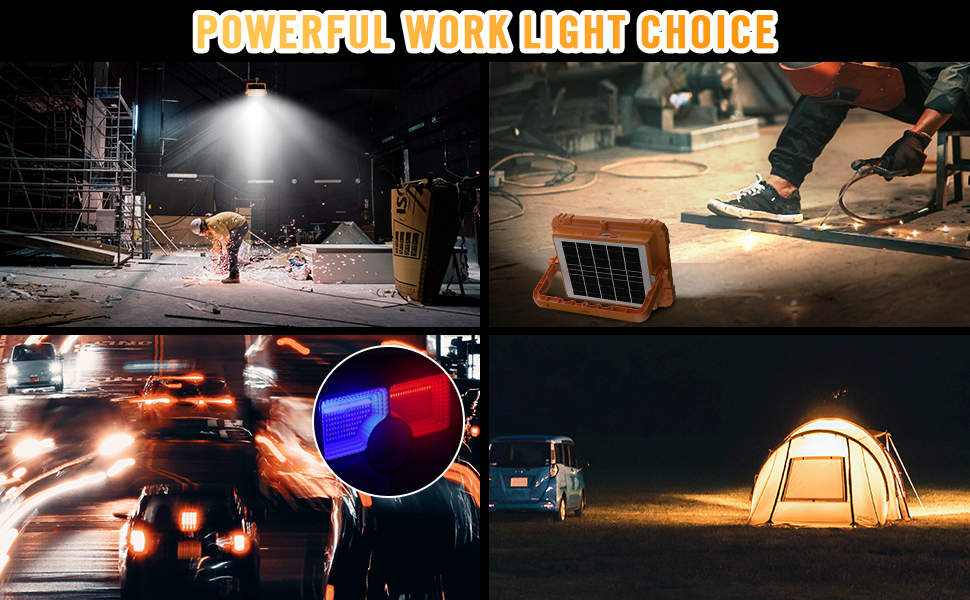LED Work Solar Light