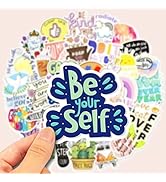 PMLAND 100 Pcs Waterproof Stickers Inspriational Motivational