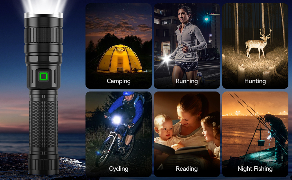 usb rechargeable flashlight