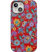Casely iPhone 15 Case | Painted Flowers | Frida Kahlo Floral Girly | Bold Case | Compatible with ...