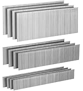 PINOZE 18 Gauge Stainless Steel Brad Nails, 1200-Count (2", 1-1/4", 3/4", 400 Per Size), 304 Stai...