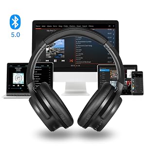 zihnic ANC 919 Black Bluetooth headphone