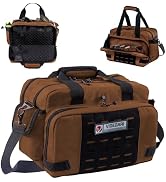 VIGEGARI Pistol Shooting Bag - Tactical Handgun Case, Ammo, Gun Carrying Case