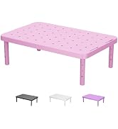 WALI Computer Monitor Stand for Desk, Adjustable Laptop Riser, Desk Monitor Stand Underneath Stor...