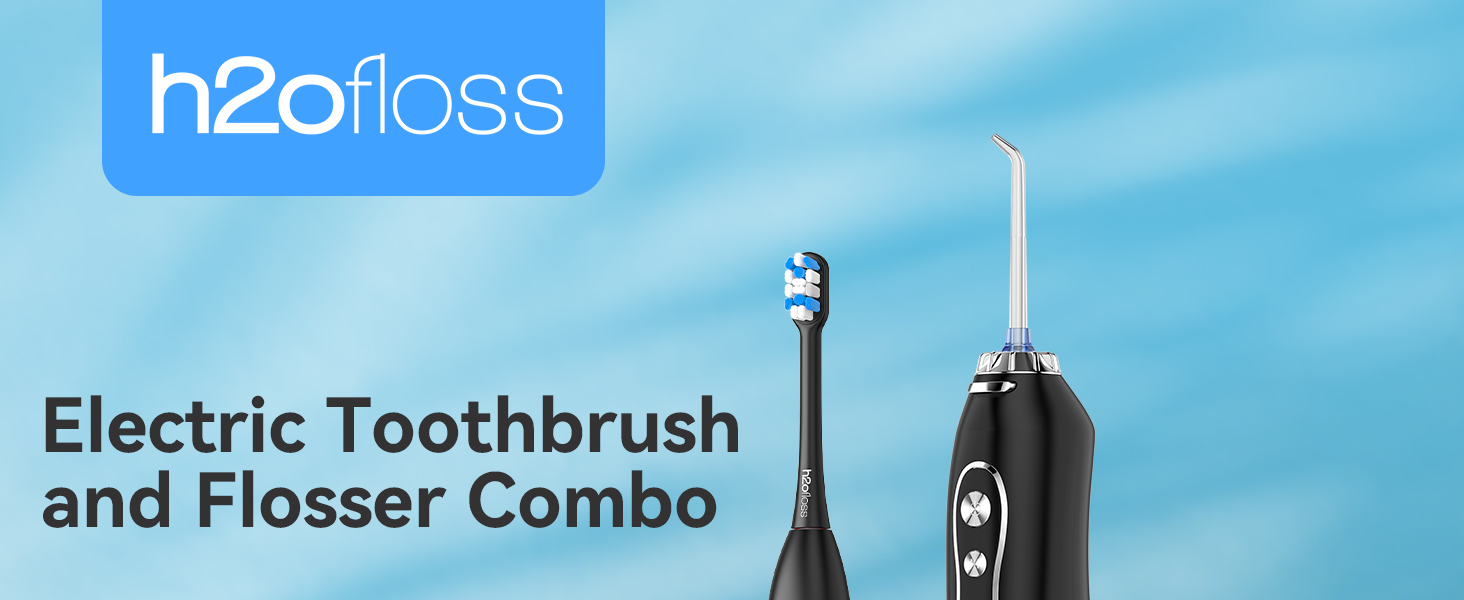 Eletric toothbrush and water flosser