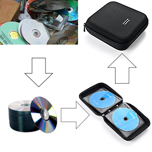 cd case holder for car