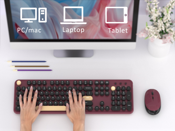 typewriter style keyboard