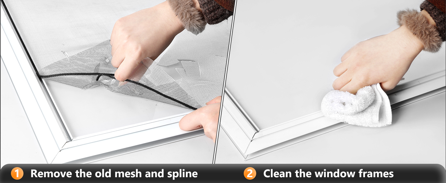 secopad window screen replacement