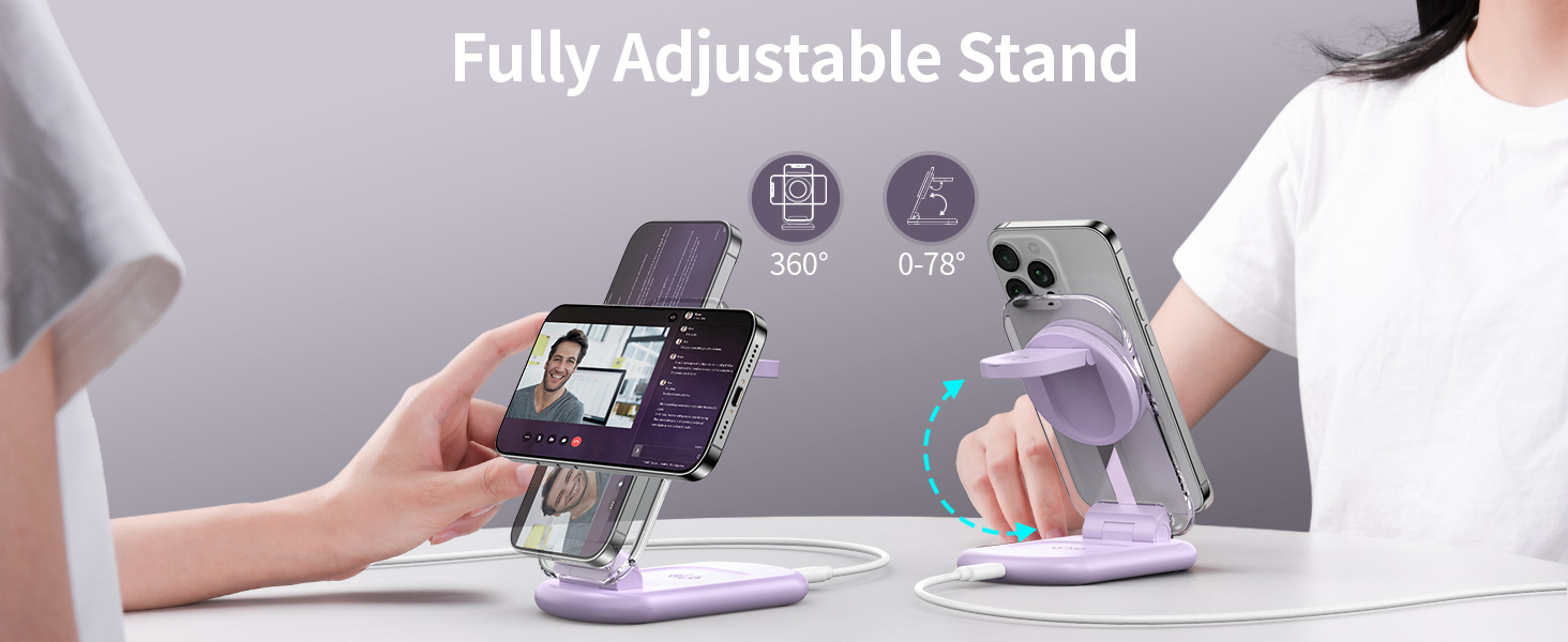 magnetic charging station