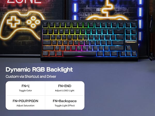 EPOMAKER G84 80% Gasket Mechanical Keyboard