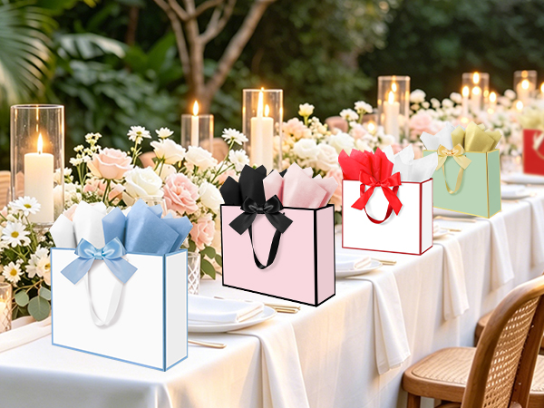 blue gift bag
