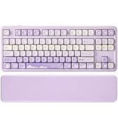 YUNZII B87 Wireless Mechanical Keyboard,QMK/VIA Software Custom Gaming Keyboard,Gasket RGB Keyboa...
