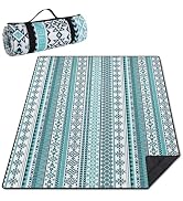 QXWREL Picnic Blanket Tribal Waterproof Foldable Outdoor Mat 60x80 Inch | Picnic Blanket Made of ...