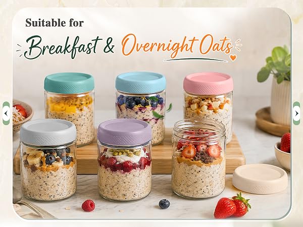 overnight oats jar