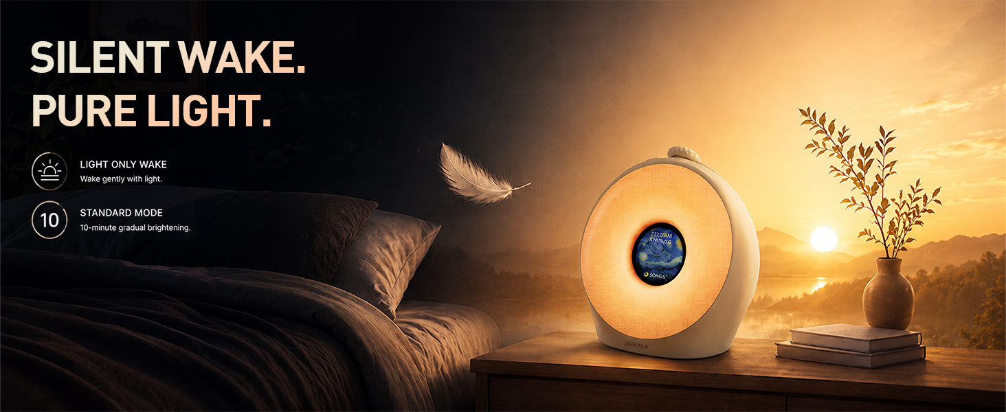 Light alarm clock