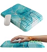 MEKASS Mouse Pad with Wrist Rest, Ergonomic Slope Mousepad for Carpal Tunnel Pain Relief, Memory ...