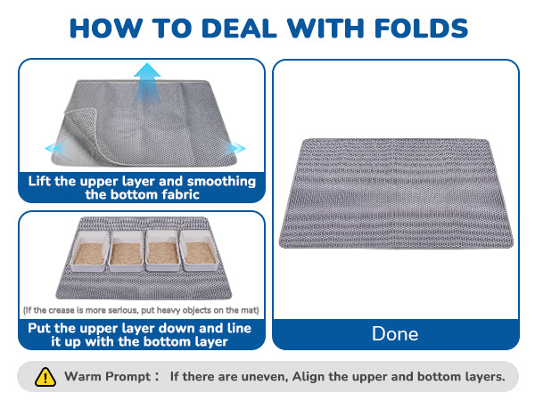 how to deal with folds