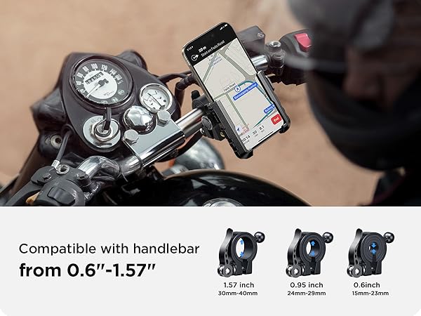 phone mount for motorcycle