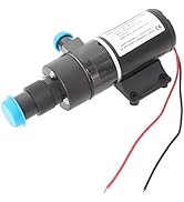 Amarine Made 12V 45 LPM RV Mount Macerator Waste Water Pump for Boat RV Marine Macerator Pump, Se...
