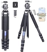 Compact Design Lightweight Carbon Fiber Tripod with Arca 36mm Ball Low Profile Tripod Head Specia...