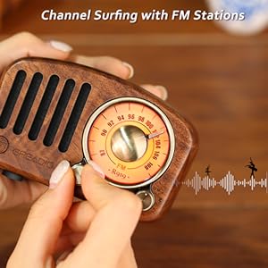 retro radio bluetooth speaker